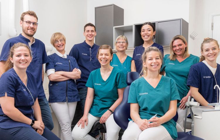 Dentius tandartsen en assistenten